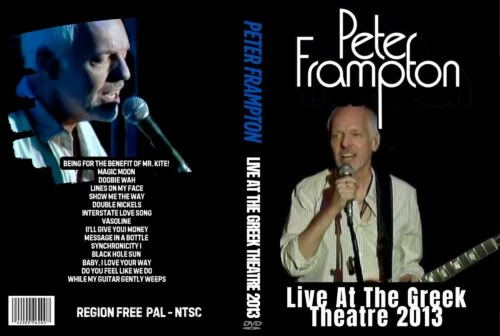 PETER FRAMPTON Live At The Greek Theatre, Los Angeles, CA 2013 DVD