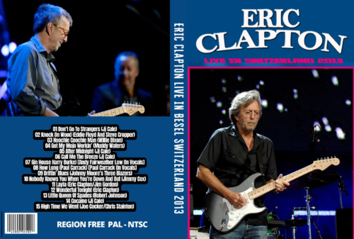 ERIC CLAPTON Live In Besel Switzerland 2013 DVD