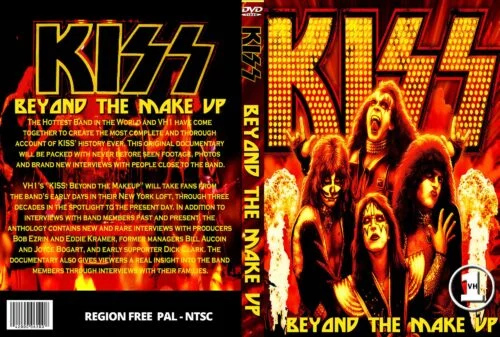 Kiss VH1 Beyond The Makeup Documentary 2001 DVD
