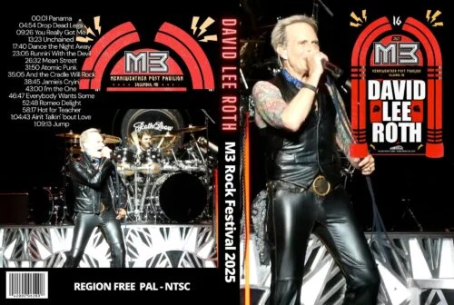 DAVID LEE ROTH Live at M3 Music Festival 2025 DVD