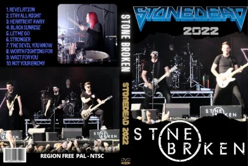 STONE BROKEN Live at StoneDead Festival, UK 2022 DVD