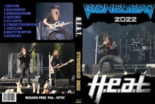 H.E.A.T. Live at StoneDead Festival, UK 2022 DVD
