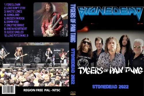 Tygers of Pan Tang Live at StoneDead Festival, UK 2022 DVD