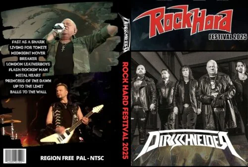 DIRKSCHNEIDER Live at the Rock Hard Festival 2025 DVD