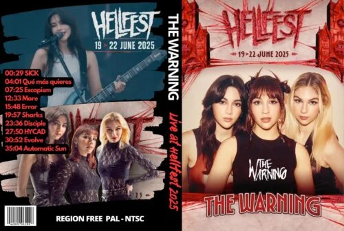 THE WARNING Live at Hellfest, Clisson France 2025 DVD