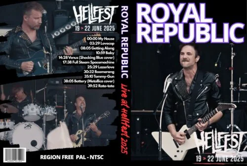 ROYAL REPUBLIC Live at Hellfest, Clisson France 2025 DVD
