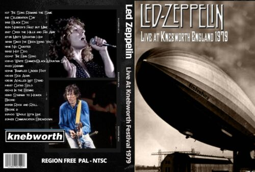 Led Zeppelin Live At Knebworth Festival 1979 DVD