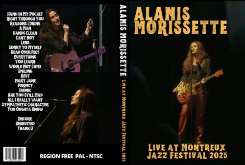 ALANIS MORISSETTE Live at Montreux Jazz Festival 2025 DVD