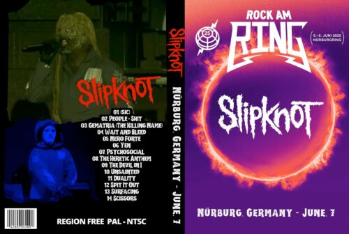 SLIPKNOT Live at Rock Am Ring Germany 2025 DVD
