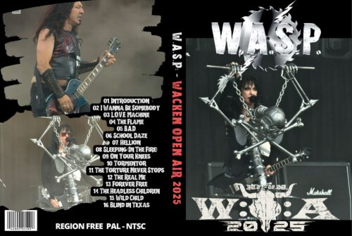 W.A.S.P. - Live at Wacken Open Air 2025 DVD