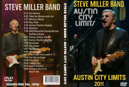 STEVE MILLER BAND Live at Austin City Limits Festival 2011 DVD