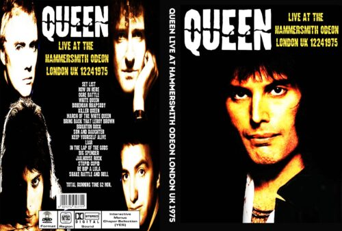 Queen Live At The Hammersmith Odeon, London U.K. 1975 DVD