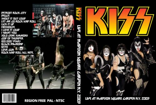 KISS Live at the Madison Square Garden N.Y. 2003 DVD