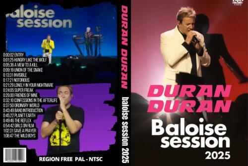 DURAN DURAN  Live at Baloise Session Besel, Switzerland  2025 DVD