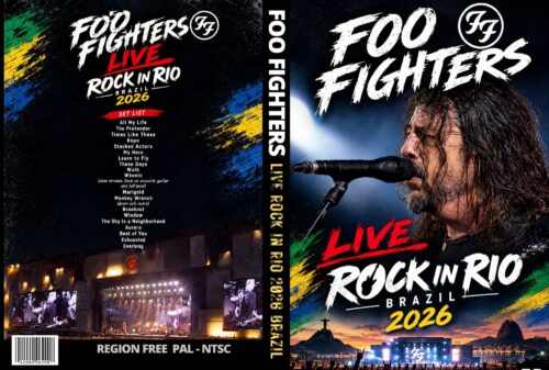 FOO FIGHTERS Live in Rock in Rio Brazil 2026 on DVD